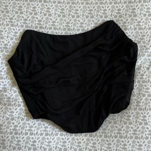 NWOT Black Mesh Corset